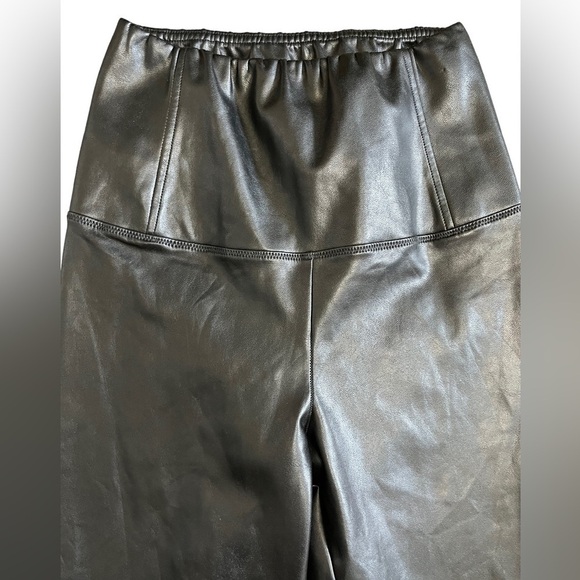 Aritzia Wilfred Free Daria Faux Leather Leggings Black XSmall - Picture 6 of 13